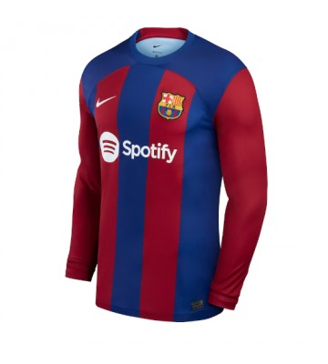 Barcelona Koszulka Podstawowych 2023-24 Długi Rękaw